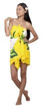 Paro bouquet Tiare Apetahi jaune