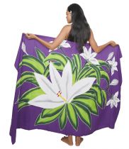 Paro bouquet Tiare Apetahi violet