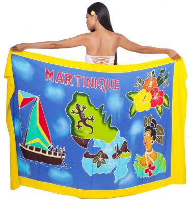 Paro carte La Martinique