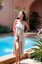 Paréo Chic Mame vert + boucle