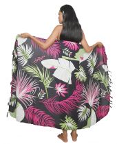 Par�o de plage tropical noir