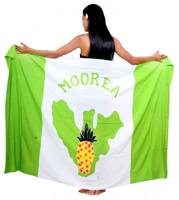 Paro drapeau de Moorea