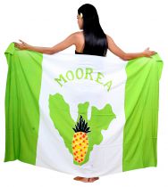 Paréo drapeau de Moorea