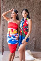 Par&eacute;o drapeau Polyn&eacute;sie