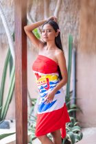 Par&eacute;o drapeau Polyn&eacute;sie