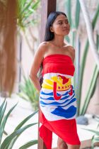 Par&eacute;o drapeau Polyn&eacute;sie