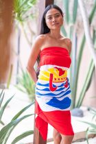 Par&eacute;o drapeau Polyn&eacute;sie