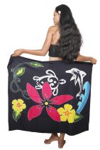 Paréo enfant dauphin noir