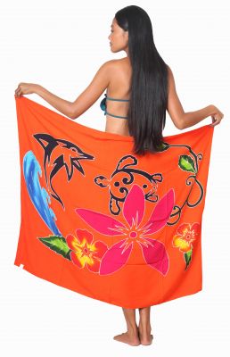 Paro enfant dauphin orange