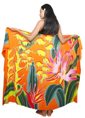 Paro foret Tahitienne orange