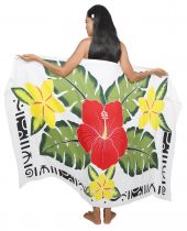 Paro Frangipagnier et ibiscus blanc