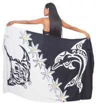 Paro Harmonie marine noir et blanc