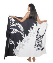 Paro Harmonie marine noir et blanc