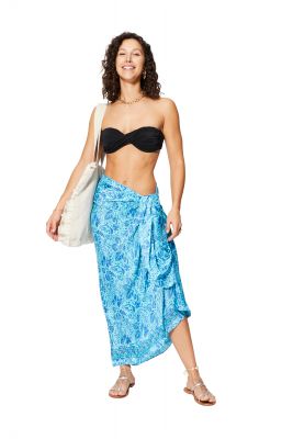 Par�o Inde Zanzibar bleu