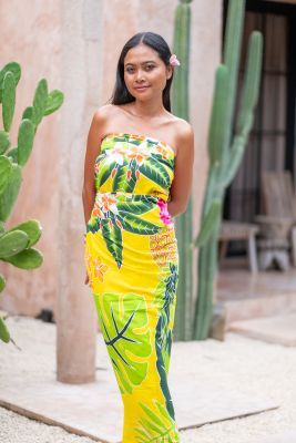 Paro jardin Tahitien jaune