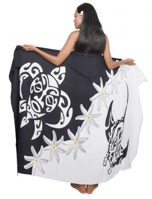 Paro Lagon Tribal noir et blanc