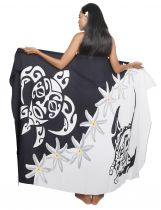 Paro Lagon Tribal noir et blanc