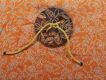 Paréo Lilia orange + boucle