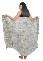 Paréo Mandala Bora Bora vert