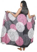 Paréo Mandala océan rose