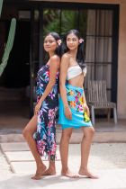 Paréo nuit feurie rose