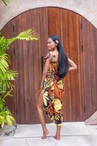 Paro Oceania Noir et orange