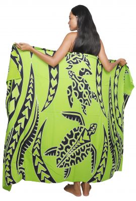 Paro peint mail Tatoo tortue vert