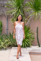 Paréo plage tortue de mer bleige