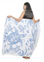 Paro plage tortue de mer bleu