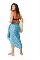 Par&eacute;o Polyester Kerala bleu