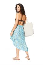 Par&eacute;o Polyester Tulsi bleu