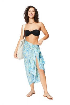 Par�o Polyester Tulsi bleu