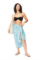 Par&eacute;o Polyester Tulsi bleu