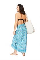 Par&eacute;o Polyester Vanarasi bleu