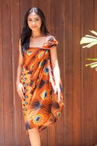 Par&eacute;o queue de paon orange