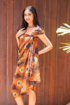 Par&eacute;o queue de paon orange