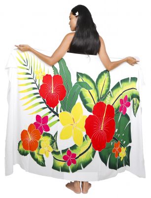 Paro Tahiti Eclat Tropical Blanc