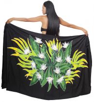 Par�o Tahiti jardin de feu noir