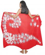 Paréo Tiaré twist rouge