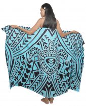 Paro tortue Polynsienne bleu