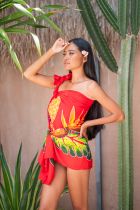 Paros bouquet de Tahiti rouge