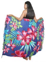 Par&eacute;os hibisucs de Tahiti bleu