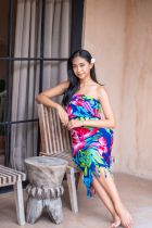 Par&eacute;os hibisucs de Tahiti bleu