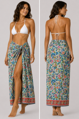 Par�os polyester Cachemire vert