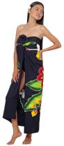 Par&eacute;os Tahiti trio d\'hibiscus noir