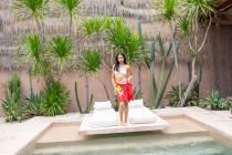 Petit par&eacute;o Bora Bora Rouge