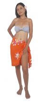 Petit paréo Ori tahiti orange