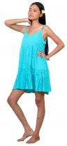 Petite robe de plage turquoise