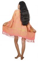 Poncho Batik Coucher de Soleil