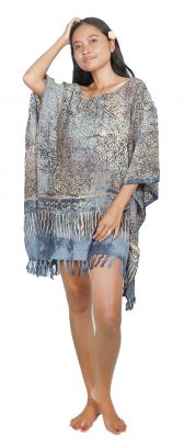 Robe arabesque de Bali gris